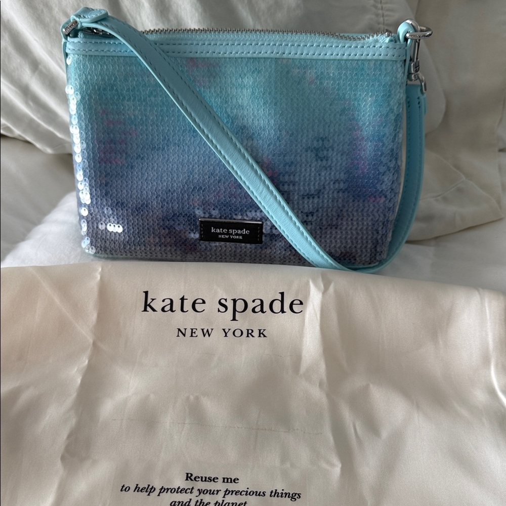 Kate Spade Lulu Pochette Ombré Mermaid Sequin Bag